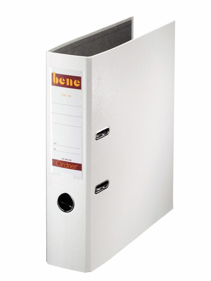 Ordner Bene Standard breit weiss, Art.-Nr. 291400-WS - Paterno B2B-Shop