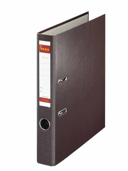 Ordner Bene Standard schmal braun, Art.-Nr. 291600-BR - Paterno B2B-Shop