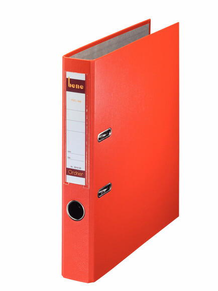 Ordner Bene Standard schmal orange, Art.-Nr. 291600-OR - Paterno B2B-Shop
