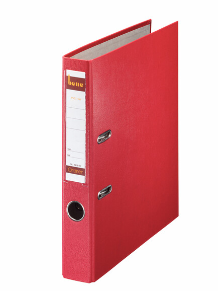 Ordner Bene Standard schmal rot, Art.-Nr. 291600-RT - Paterno B2B-Shop