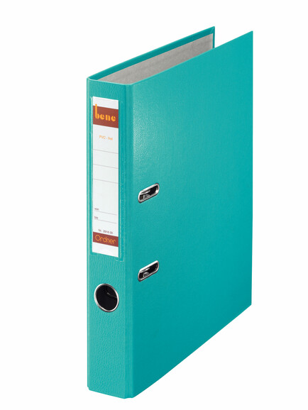 Ordner Bene Standard schmal türkis, Art.-Nr. 291600-TUE - Paterno B2B-Shop