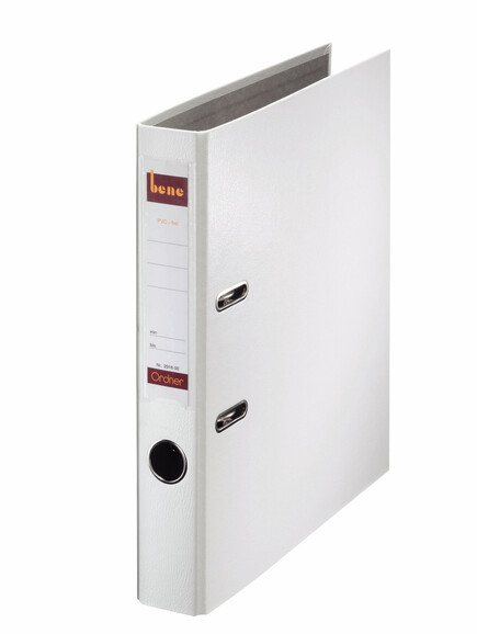 Ordner Bene Standard schmal weiss, Art.-Nr. 291600-WS - Paterno B2B-Shop