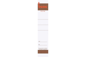 Rückenschilder Bene für 291600 weiss, Art.-Nr. 291660 - Paterno B2B-Shop