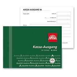 Kassaausgangsbuch Omega A6 quer 3x50 Blatt, Art.-Nr. 2916A - Paterno B2B-Shop Kassaausgangsbuch Omega A6 quer 3x50 Blatt, Art.-Nr. 2916A - Paterno B2B-Shop