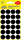 Markierungspunke ZWF Ø 18 mm, schwarz, Art.-Nr. 3003ZWF - Paterno B2B-Shop