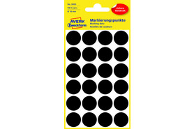 Markierungspunke ZWF Ø 18 mm, schwarz, Art.-Nr. 3003ZWF - Paterno B2B-Shop