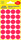 Markierungspunke ZWF Ø 18 mm, rot, Art.-Nr. 3004ZWF - Paterno B2B-Shop