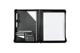 Schreibmappe Jüscha Catana A4 schwarz, Art.-Nr. 30056JÜ - Paterno B2B-Shop
