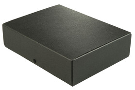 Dokumentenmappe Elba A4 8,5 cm schwarz, Art.-Nr. 31418 - Paterno B2B-Shop