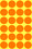 Markierungspunke ZWF Ø 18 mm leuchtorange, Art.-Nr. 3173ZWF - Paterno B2B-Shop