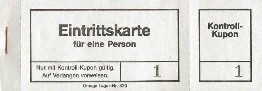 Eintrittskarten Omega 14x5, Art.-Nr. 320 - Paterno B2B-Shop