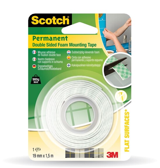 Montageband Scotch 19mmx1,5lfm Innenmontage, Art.-Nr. 331915B - Paterno B2B-Shop Montageband Scotch 19mmx1,5lfm Innenmontage, Art.-Nr. 331915B - Paterno B2B-Shop