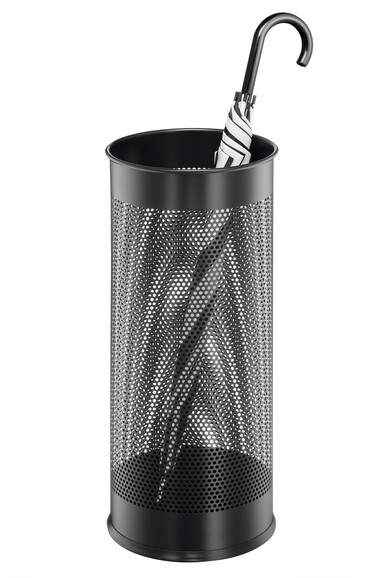 Schirmständer Durable Metall rund schwarz, Art.-Nr. 3350-SW - Paterno B2B-Shop