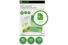 Laminiertaschen Leitz A4 80 my selbstklebend, Art.-Nr. 33872 - Paterno B2B-Shop