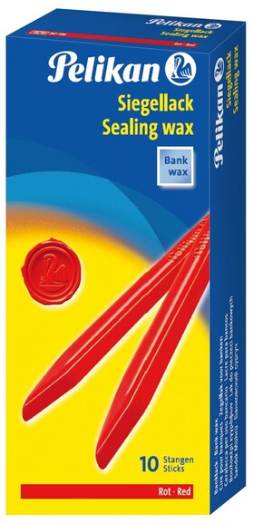 Siegellack Pelikan Banklack 60/10 rot, Art.-Nr. 361196 - Paterno B2B-Shop