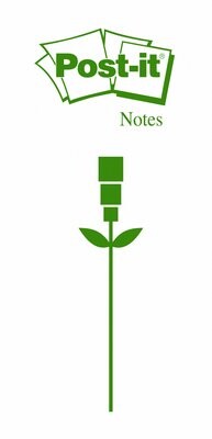 Haftnotizen Post-it 76x127 mm gelb, 90% Altpapier, Art.-Nr. 36551 - Paterno B2B-Shop