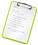 Klemmbrett Leitz WOW A4 weiss, Art.-Nr. 397100-WS - Paterno B2B-Shop