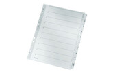 Register Leitz A4 1-10 grau, Art.-Nr. 4324-00-00 - Paterno B2B-Shop