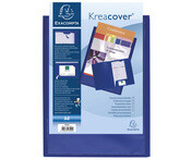 Präsentationsmappe Brause Krea Cover blau, Art.-Nr. 4350-BL - Paterno B2B-Shop