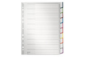 Register Leitz A4 10-teilig grau, Art.-Nr. 4370-00-00 - Paterno B2B-Shop