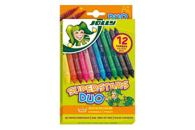 Faserschreiber Jolly SUPERSTAR DUO 12er, Art.-Nr. 4425-0001 - Paterno B2B-Shop