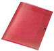 Sammelmappe Veloflex A4 Crystal rot, Art.-Nr. 44392-RT - Paterno B2B-Shop