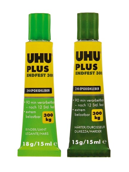 Klebstoff Uhu plus endfest 300 33 gr., Art.-Nr. 45640 - Paterno B2B-Shop