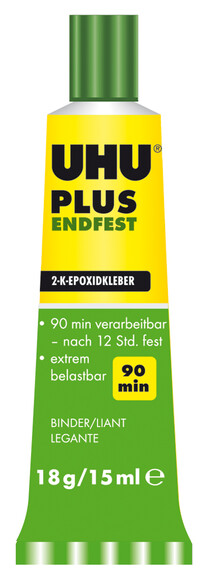 Klebstoff Uhu plus endfest 300 33 gr., Art.-Nr. 45640 - Paterno B2B-Shop