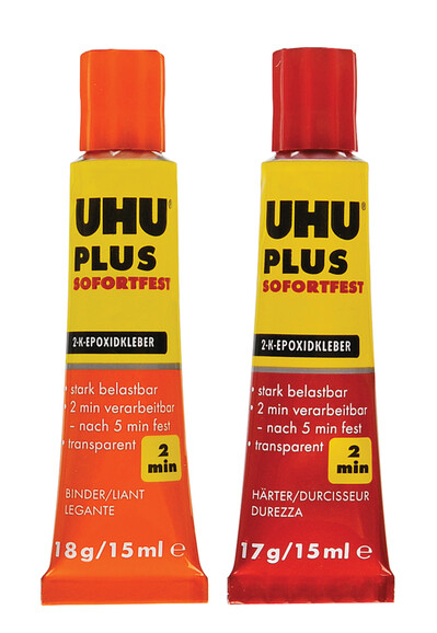 Klebstoff Uhu plus sofortfest 35 gr., Art.-Nr. 45705 - Paterno B2B-Shop Klebstoff Uhu plus sofortfest 35 gr., Art.-Nr. 45705 - Paterno B2B-Shop