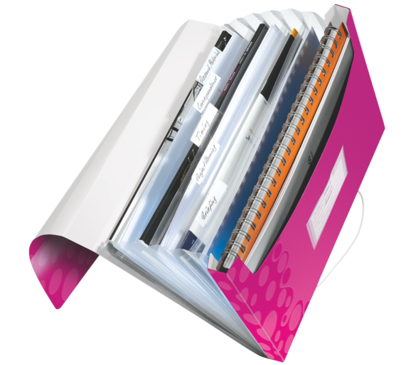 Projektmappe Leitz WOW PP A4 eisblau metallic, Art.-Nr. 458900-EBME - Paterno B2B-Shop
