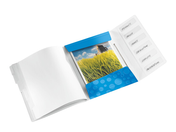 Ordnungsmappe Leitz WOW PP A4 gelb, Art.-Nr. 463300-GE - Paterno B2B-Shop