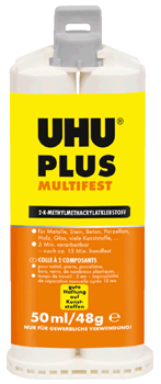 Klebstoff Uhu Multifest 2 Komponentenkleber 50 ml, Art.-Nr. 46925 - Paterno B2B-Shop Klebstoff Uhu Multifest 2 Komponentenkleber 50 ml, Art.-Nr. 46925 - Paterno B2B-Shop