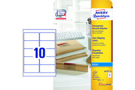 Adressetiketten ZWF 96,0 x 50,8 mm transparent, Art.-Nr. 4722ZWF - Paterno B2B-Shop