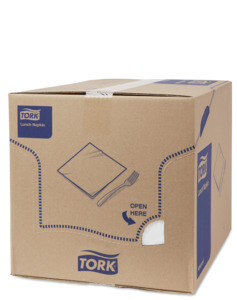Servietten 2-lagig Tork 1/4-Falz 33 cm x 33 cm weiss, Art.-Nr. 477149 - Paterno B2B-Shop