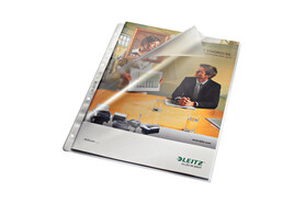 Klarsichthüllen Leitz A4 130 my genarbt, Art.-Nr. 4780-00-03 - Paterno B2B-Shop