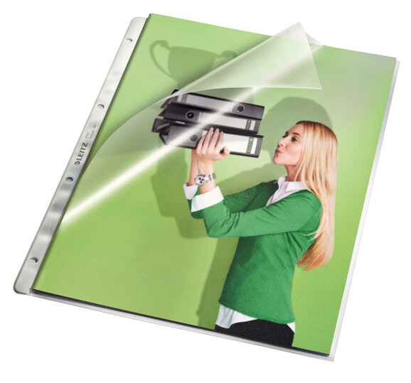 Klarsichthüllen Leitz A4 130 my genarbt, Art.-Nr. 4780-00-03 - Paterno B2B-Shop