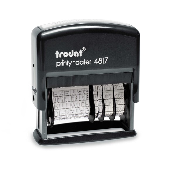 Wortbanddrehstempel Trodat PRINTY mit Datum, Art.-Nr. 4817 - Paterno B2B-Shop