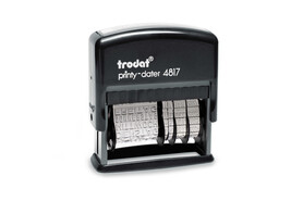 Wortbanddrehstempel Trodat PRINTY mit Datum, Art.-Nr. 4817 - Paterno B2B-Shop