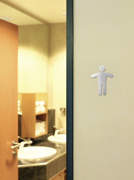 Piktogramm &quot;WC Symbol Herren&quot;, Art.-Nr. 495123 - Paterno B2B-Shop