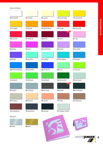 Tonpapier 130gr. 50x70cm floridablau, Art.-Nr. 50X70CM-FLBL - Paterno B2B-Shop
