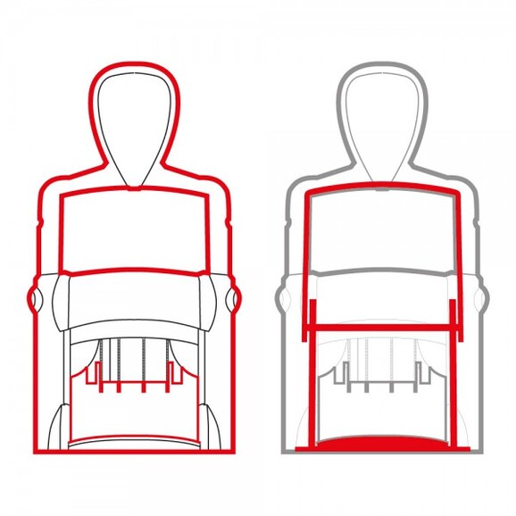 Wortbandstempel Trodat mit Datum, Art.-Nr. 5117 - Paterno B2B-Shop