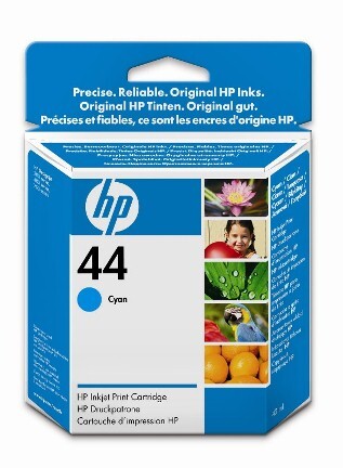 Tintenpatrone HP 44 cyan, Art.-Nr. 51644-CY - Paterno B2B-Shop