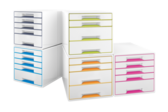 Schubladenbox Leitz CUBE WOW 4S, Art.-Nr. 521310 - Paterno B2B-Shop