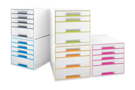 Schubladenbox Leitz CUBE WOW 4S, Art.-Nr. 521310 - Paterno B2B-Shop