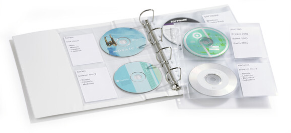 Hüllen CD/DVDDurable Cover light M transparent, Art.-Nr. 523819 - Paterno B2B-Shop