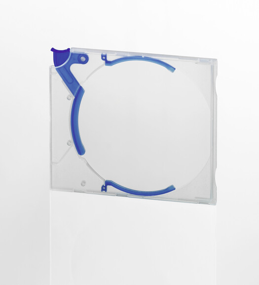 Quickflip Durable Standard CD-Box transparentblau, Art.-Nr. 528806 - Paterno B2B-Shop