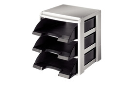 Stapelmodul-Set Leitz mit 3 Briefkörbe, Art.-Nr. 5327-00 - Paterno B2B-Shop