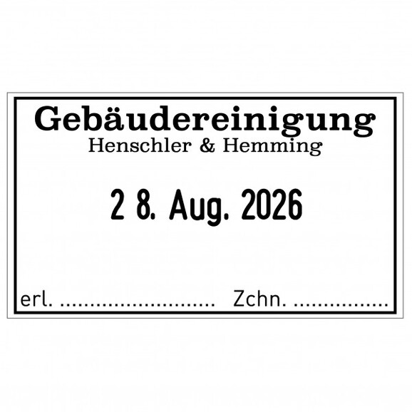 Stempel Trodat-Textstempel mit Datum, Art.-Nr. 5440 - Paterno B2B-Shop