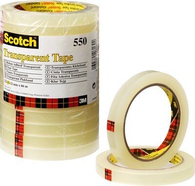 Klebeband Scotch 19mmx66lfm transparent, Art.-Nr. 550-19-66 - Paterno B2B-Shop