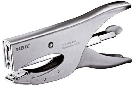 Heftzange Leitz 5549 silber, Art.-Nr. 5549-00 - Paterno B2B-Shop